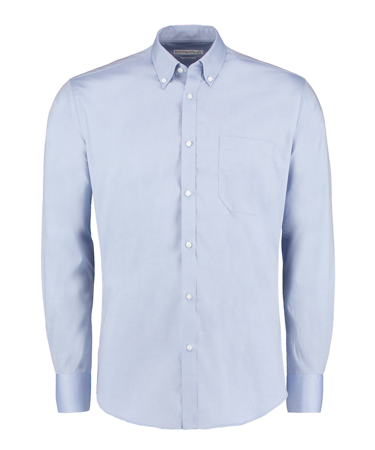 Kustom Kit Slim fit premium Oxford shirt long-sleeved