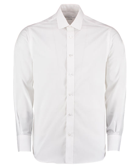 Kustom Kit Tailored business shirt long-sleeved