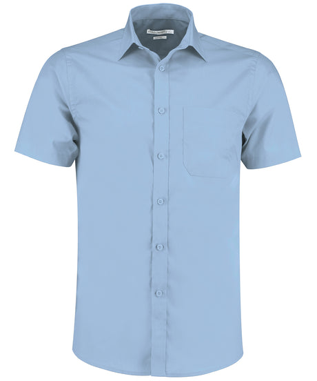 Kustom Kit Poplin shirt short-sleeved