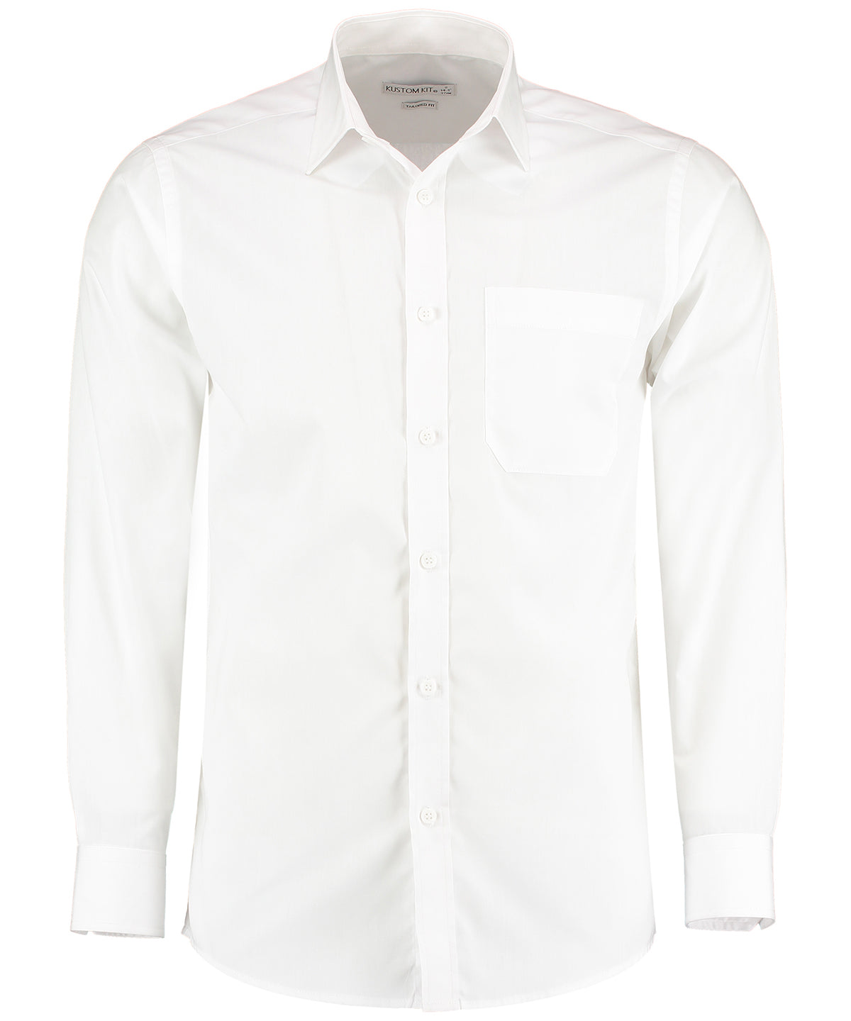 Kustom Kit Poplin shirt long-sleeved