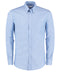 Kustom Kit Slim fit workwear Oxford shirt long-sleeved