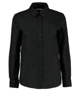 Kustom Kit Women's workplace Oxford blouse long-sleeved