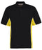 Kustom Kit Track polo Black/Yellow/White