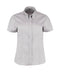 Kustom Kit Women's corporate Oxford blouse short-sleeved