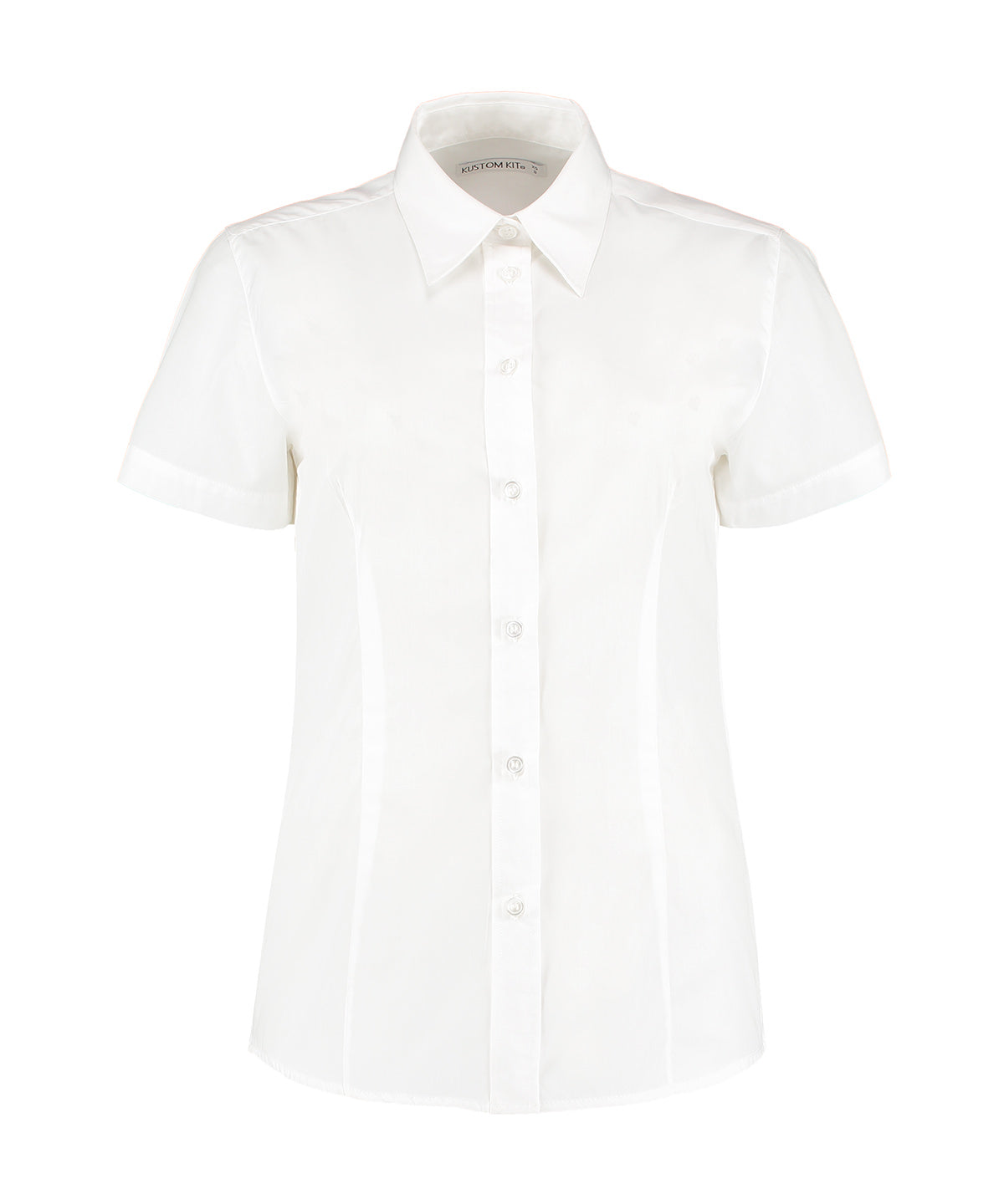 Kustom Kit Women's workforce blouse short-sleeved