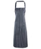 Premier Striped bib apron