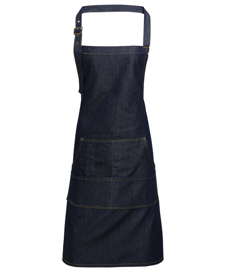 Premier Jeans stitch bib apron