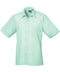 Premier Short sleeve poplin shirt Aqua