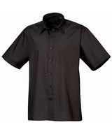Premier Short sleeve poplin shirt Black - 14.5 - Shirts