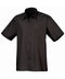 Premier Short sleeve poplin shirt Black
