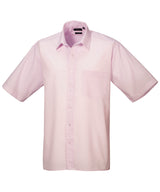 Premier Short sleeve poplin shirt Pink - 14.5 - Shirts