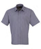 Premier Short sleeve poplin shirt Steel