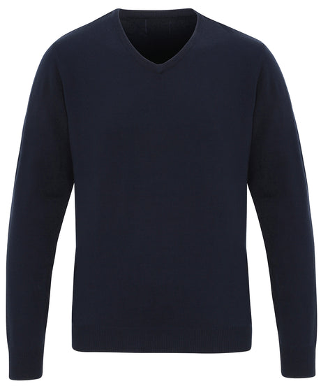 Premier 'Essential' acrylic v-neck sweater