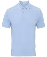 Premier Coolchecker piqué polo Light Blue - S - Polo Shirts
