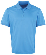 Premier Coolchecker piqué polo Sapphire - S - Polo Shirts