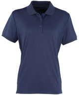 Premier Womens Coolchecker piqué polo Navy - XS - Polo Shirts