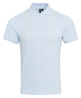 Premier Coolchecker plus piqué polo with CoolPlus Light Blue - S - Polo Shirts