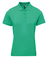 Premier Womens Coolchecker plus piqué polo with CoolPlus Kelly - XS - Polo Shirts