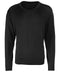 Premier V-neck knitted sweater