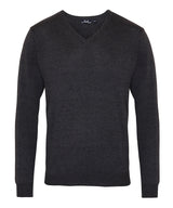 Premier V-neck knitted sweater