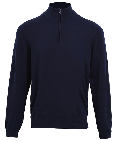 Premier ¼ zip knitted sweater