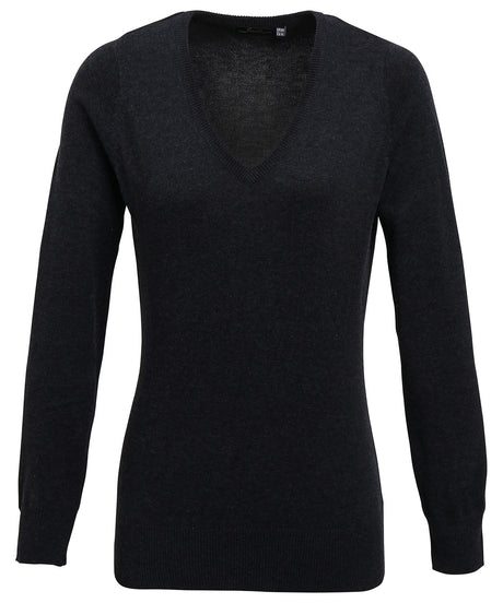 Premier Women's v-neck knitted sweater
