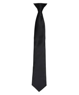 Premier 'Colours' satin clip tie