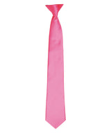 Premier 'Colours' satin clip tie