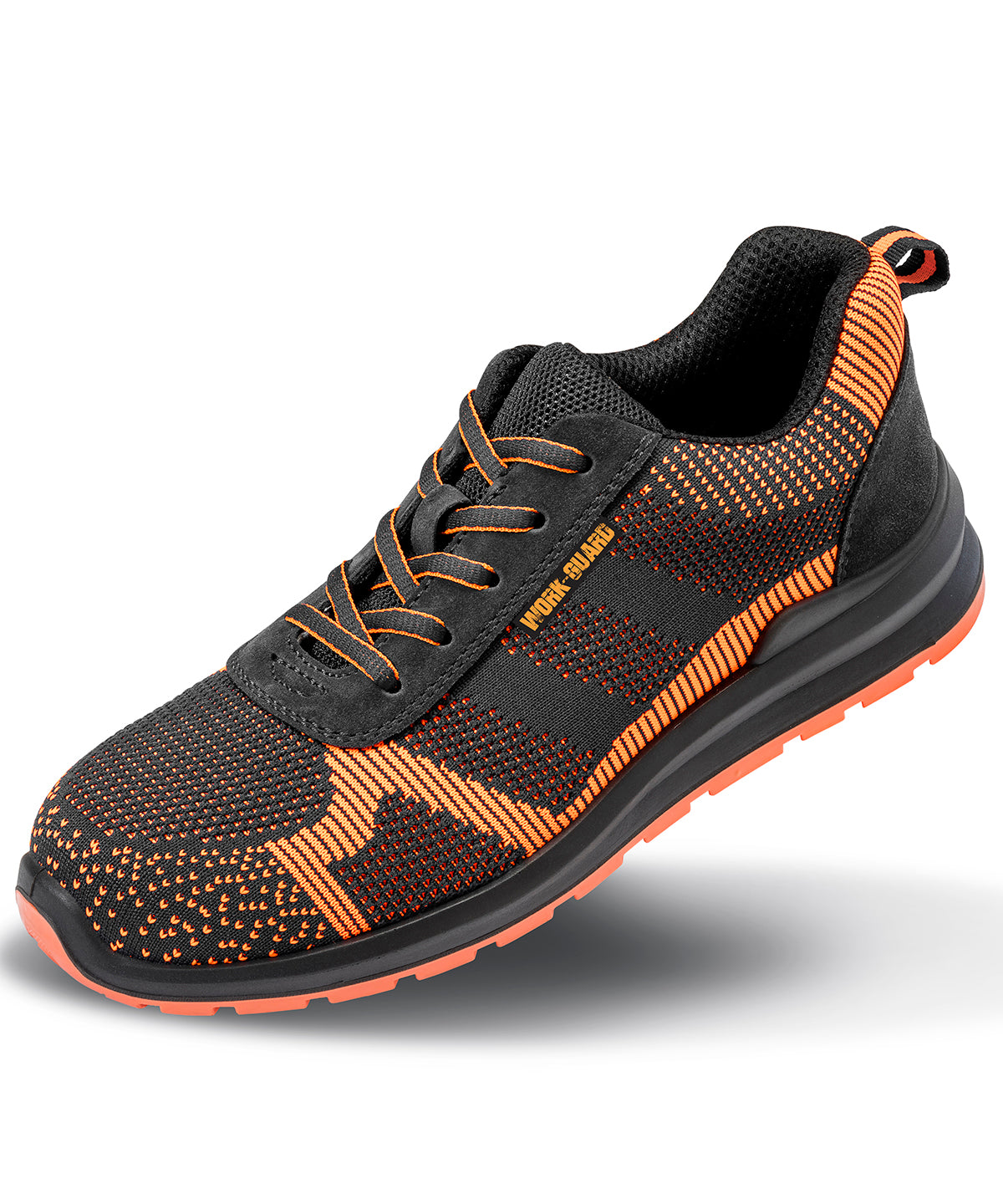 Result Hardy Safety Trainer - Black/Orange / 3 - Footwear