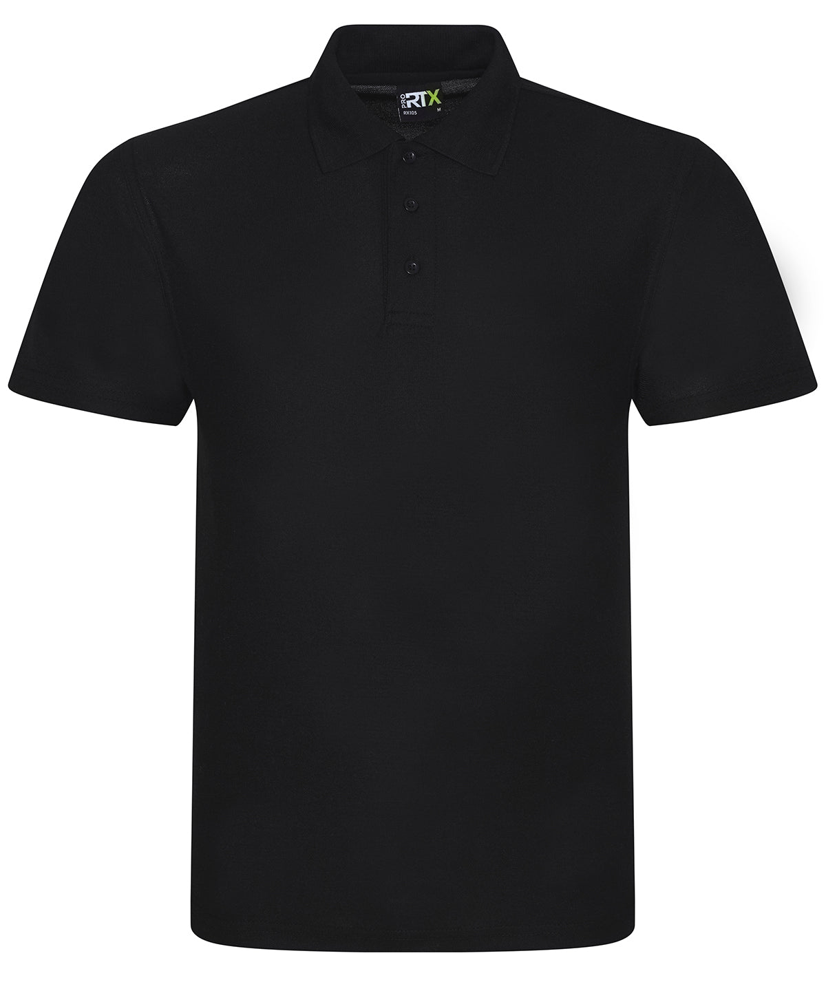 ProRTX Pro polyester polo - Black / S - Polo Shirts