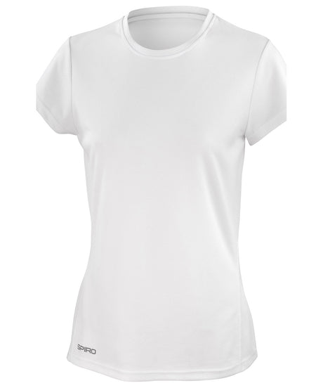 Spiro Womens Spiro Quick-Dry Short Sleeve T-Shirt