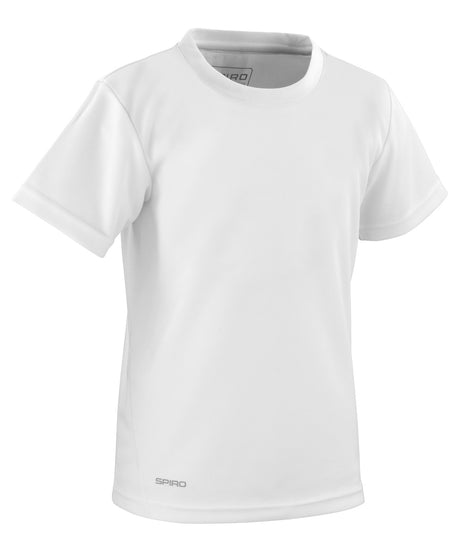 Spiro Spiro Quick-Dry Short Sleeve Junior T-Shirt