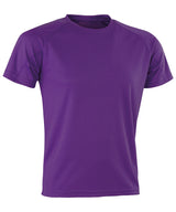 Spiro Performance Aircool Tee Purple - XXS - T-Shirts