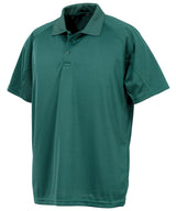 Spiro Performance Aircool Polo Shirt Bottle Green - XXS - Shirts