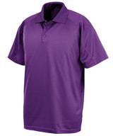 Spiro Performance Aircool Polo Shirt Purple - XXS - Shirts