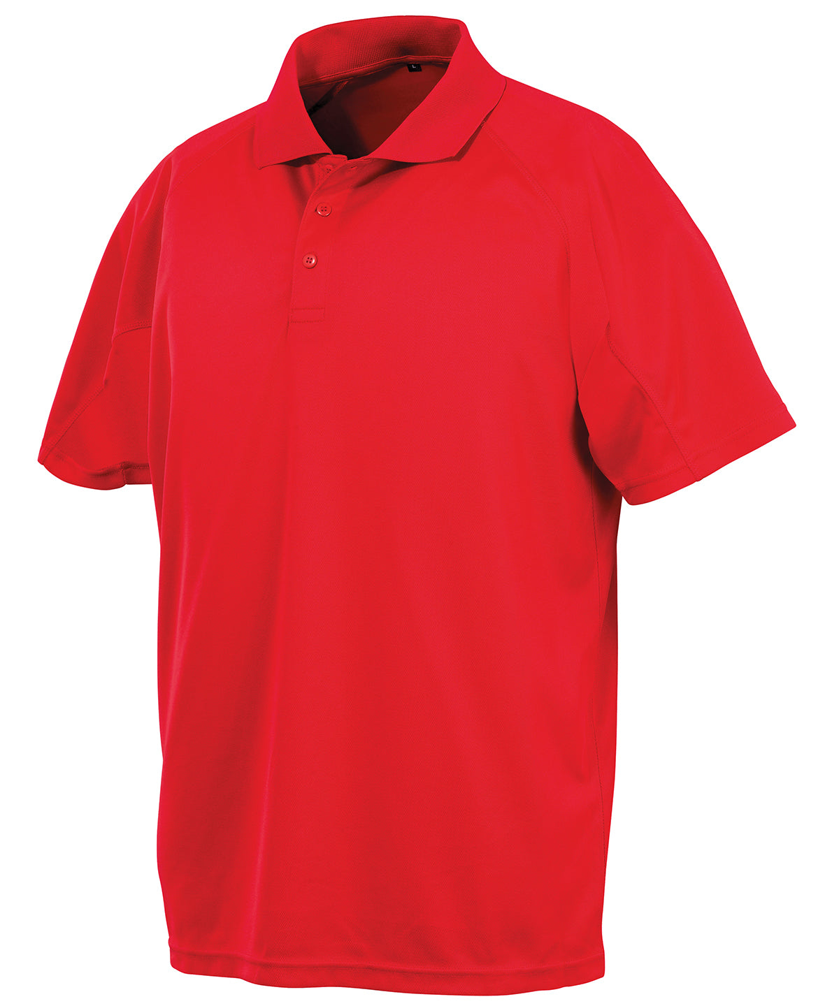 Spiro Performance Aircool Polo Shirt Red