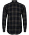 SF Brushed Check Casual Shirt With Button-Down Collar