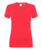 SF Feel Good Womens Stretch T-Shirt Bright Red