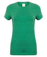 SF Feel Good Womens Stretch T-Shirt Green - XS - T-Shirts