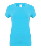 SF Feel Good Womens Stretch T-Shirt Surf Blue - XS - T-Shirts