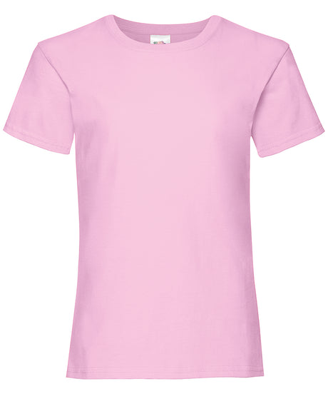 Fruit of the Loom Girls valueweight T