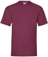 Fruit of the Loom Valueweight T Burgundy - S - T-Shirts