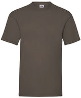 Fruit of the Loom Valueweight T Chocolate - S - T-Shirts