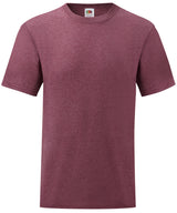 Fruit of the Loom Valueweight T Heather Burgundy - S - T-Shirts