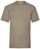Fruit of the Loom Valueweight T Khaki - S - T-Shirts