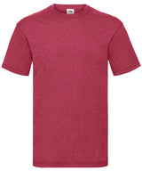 Fruit of the Loom Valueweight T Vintage Heather Red - S - T-Shirts