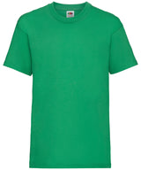 Fruit of the Loom Kids valueweight T Kelly Green - 3/4 Years - T-Shirts