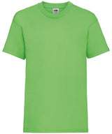 Fruit of the Loom Kids valueweight T Lime - 3/4 Years - T-Shirts