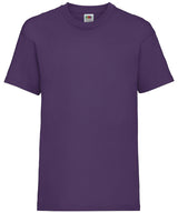 Fruit of the Loom Kids valueweight T Purple - 3/4 Years - T-Shirts