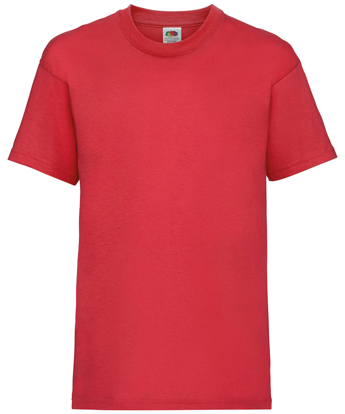 Fruit of the Loom Kids valueweight T Red